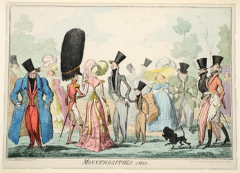 Monstrositäten von 1821, veröffentlicht 1835